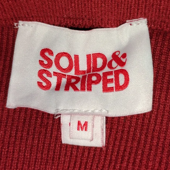 SOLID & STRIPED KNIT SKIRT - Picture 3 of 8